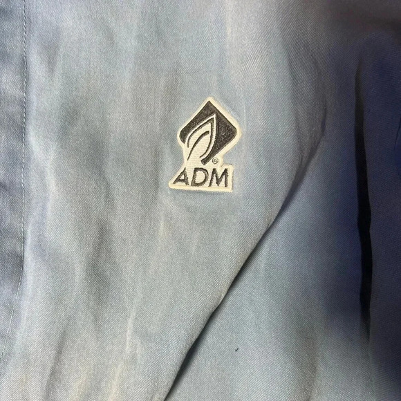 Armorex FR Flame Resistant Shirt Men XL Button Down Blue See Fading - Picture 3 of 6